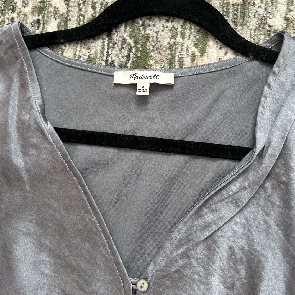 Madewell Gray Streamlined Pantsuit - image 3